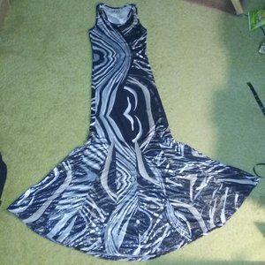 Go Couture Shiny Smooth Mermaid Maxi Dress !